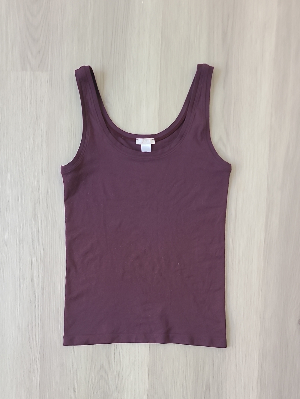 Hanro Touch Feeling Tank Top Purple Plum Large 1814 Comfy Women's Intimates